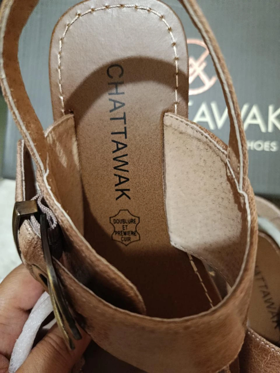 Chattawak leather sandals 38 – photo 7
